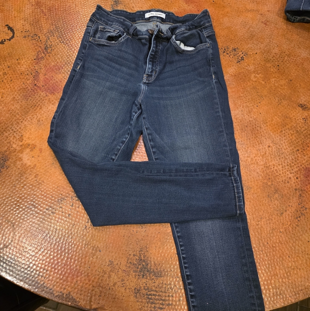 Flying Monkey Dark Blue Skinny Jeans